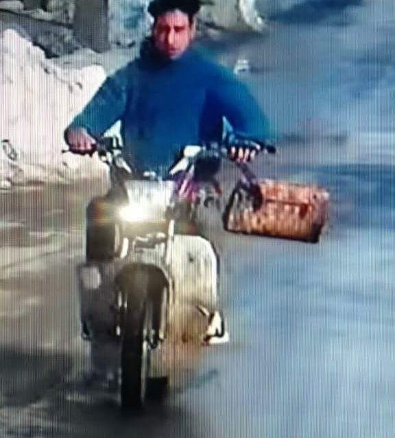 Srinagar Police seeks help of general public in identifying the suspected thief