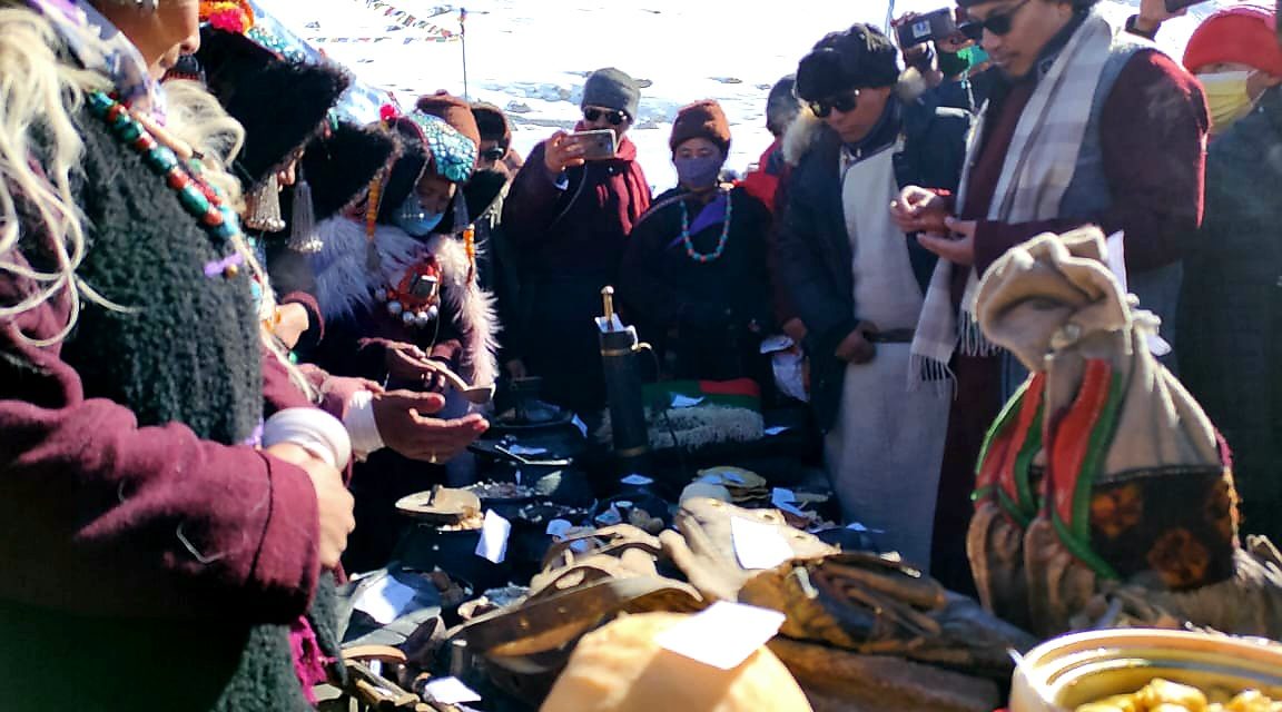Zanskar Winter Sports and Youth Festival, 2021: Ethnic Food Festival held at Zanskar