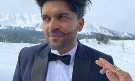 Punjabi singer Guru Randhawa suffers nose bleed during Kashmir’s sub-zero shooting