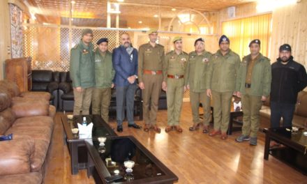 Piping ceremony held at District Police Office Shopian