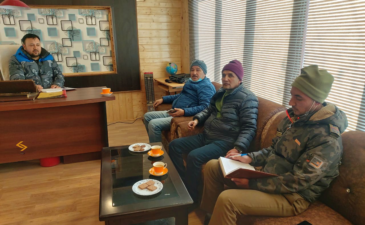 COVID-19 Vaccination: Review meetings held in Kargil, Drass, Zanskar