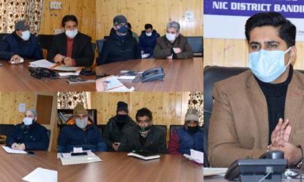 Snow forecast: DC Bandipora reviews preparedness