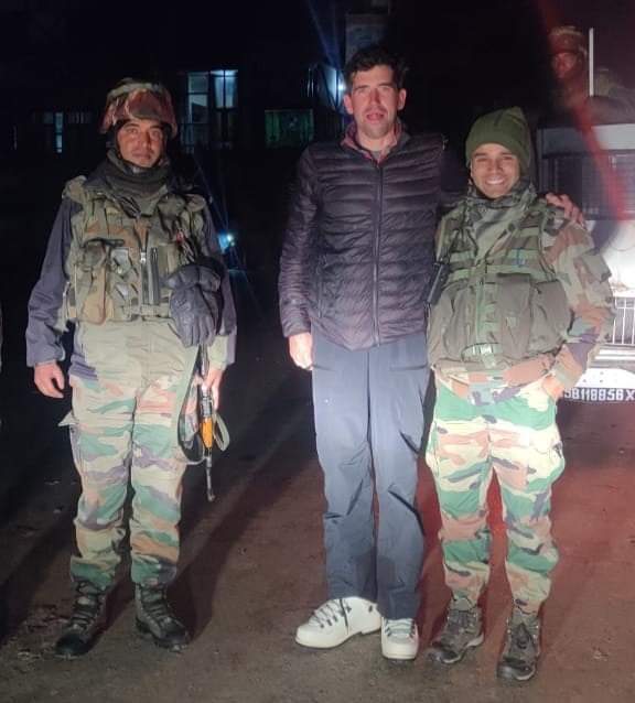 Foreign National Rescued by Army Patrol