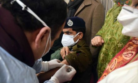 IGP Kashmir gets COVID vaccine shot, says it’s safe