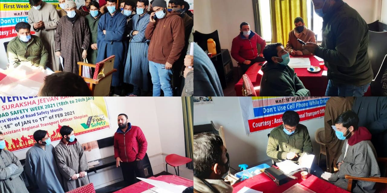 MVD organises Health Checkup cum awareness program at Mini Secretariat Shopian