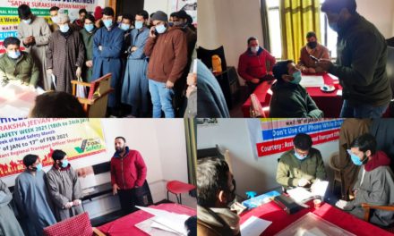 MVD organises Health Checkup cum awareness program at Mini Secretariat Shopian