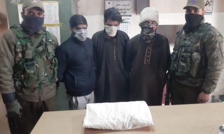Srinagar Police arrests 03 drug peddlers; psychotropic substance recovered