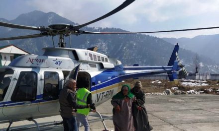 Critically ill patient airlifted from Tulail valley
