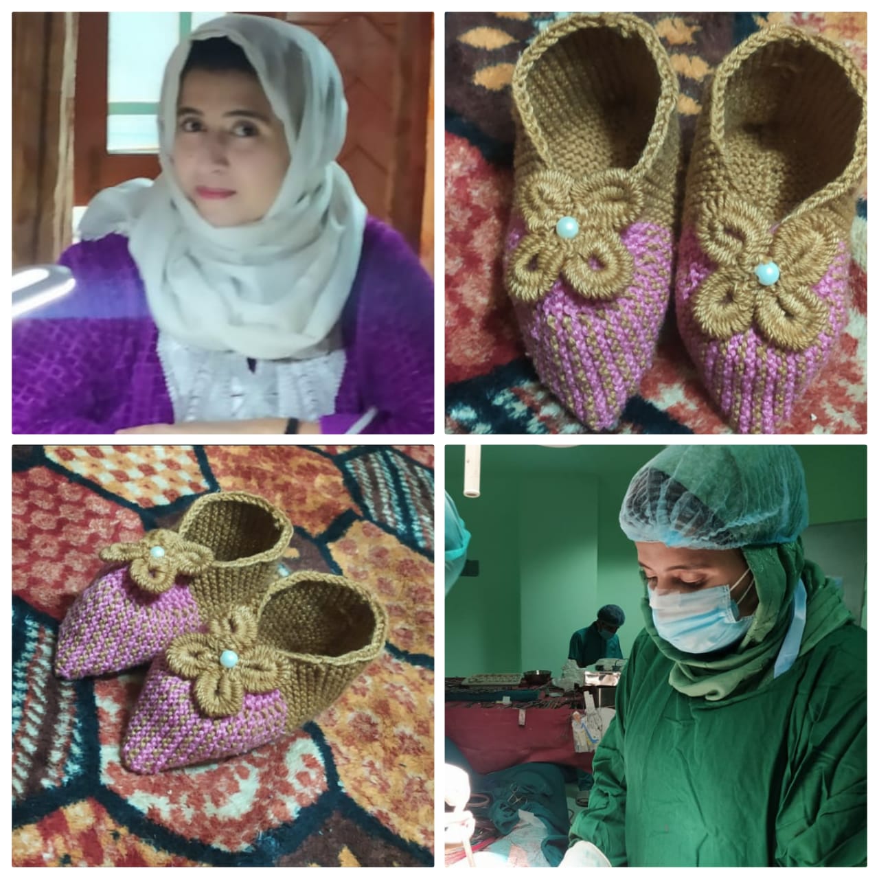 Magical hands of 25-year-old Rabia: from training in surgical equipment to excelling in craft