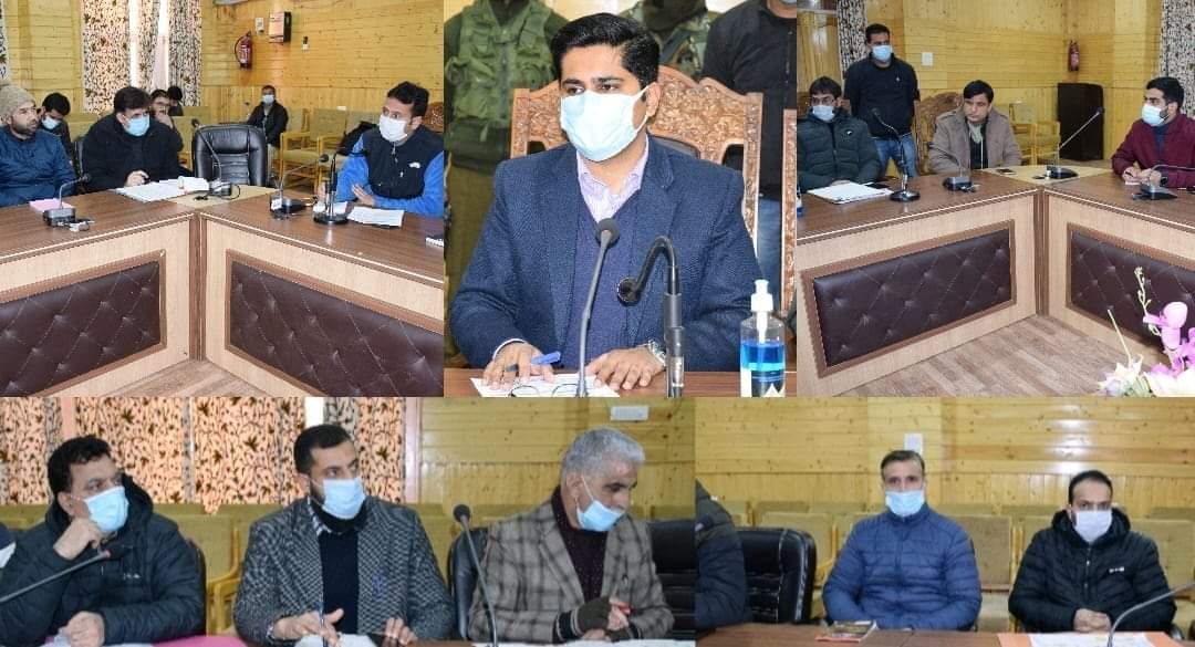 DDC Bandipora reviews implementation of Jal Jeevan Mission