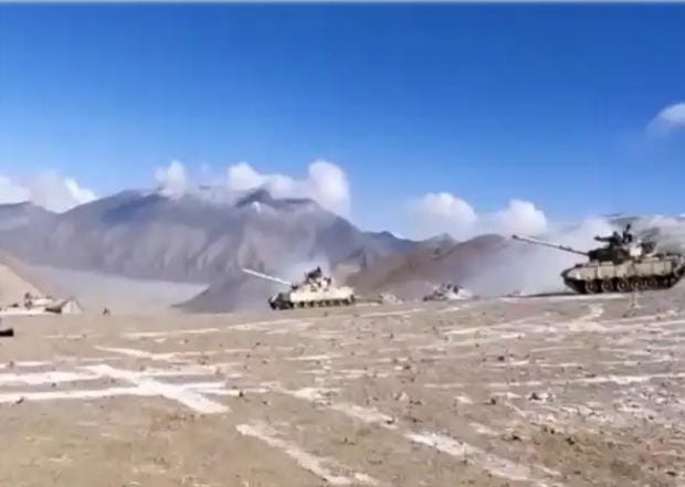 Tanks, combat vehicles start moving back from Pangong lake area in first phase disengagement