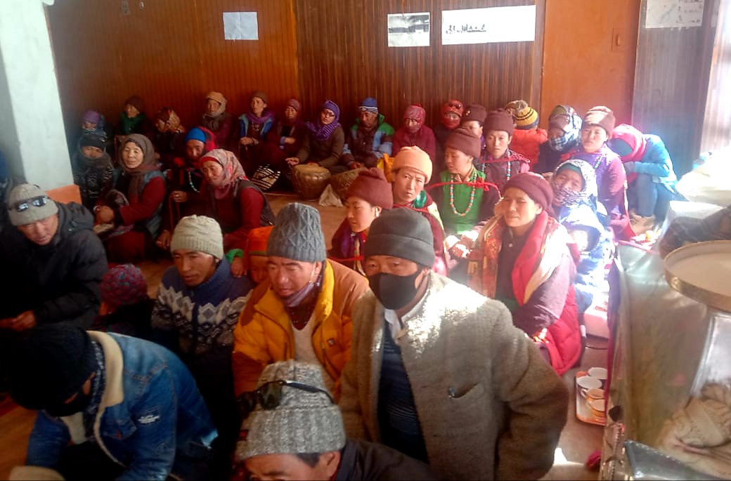 SDM Zanskar holds public darbar at Lower Kumic