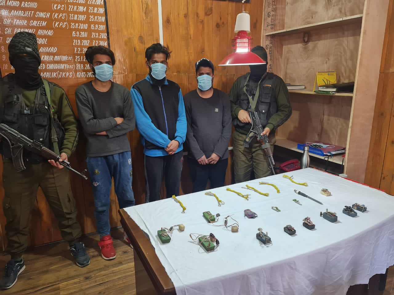 3 militant associates of HM arrested in Tral: Police, ‘IED material recovered from arrested associates’