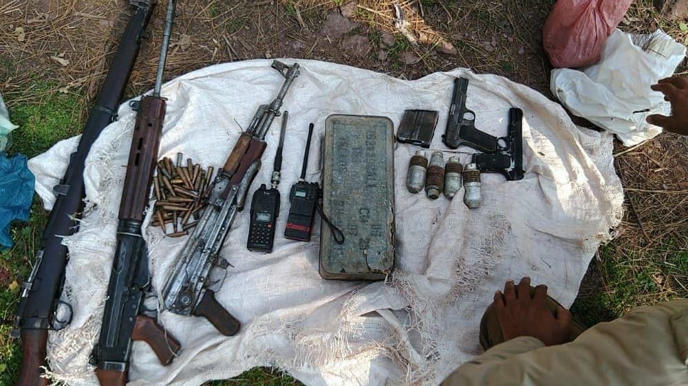 Huge cache of arms, ammo recovered in forest area of J&K’s Reasi: Army