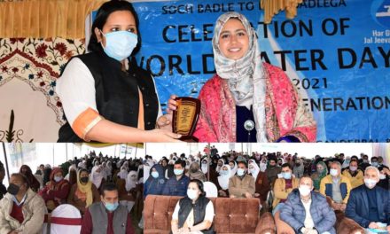 World Water Day celebrated with enthusiasm and zeal in Ganderbal