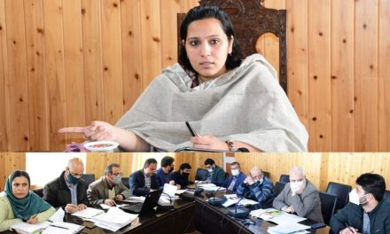 DDC Ganderbal reviews developmental scenario in district.