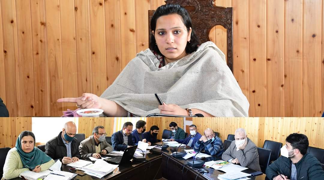 DDC Ganderbal reviews developmental scenario in district.