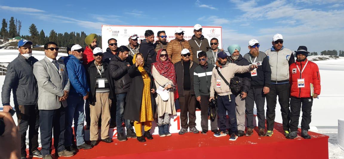 J&K tops medals tally in Khelo India Winter National Games in Gulmarg