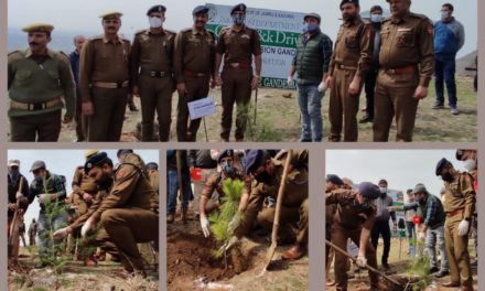 SSP Ganderbal launches plantation drive in collaboration with JK forest AT Dignibal