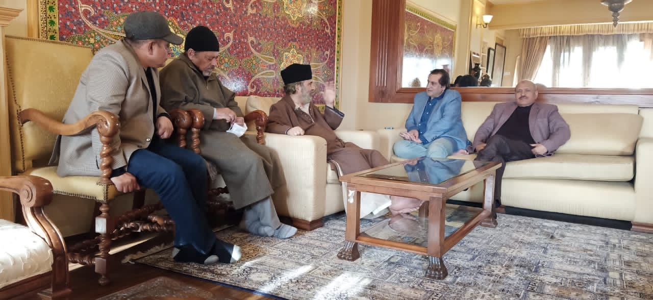 Former Deputy CM Muzaffar Baig returns to Peoples Conference after 3 decades