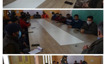 SSP Ganderbal conducts interaction session with media fraternity