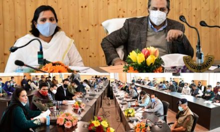 Advisor Baseer Khan meets several delegations in Ganderbal