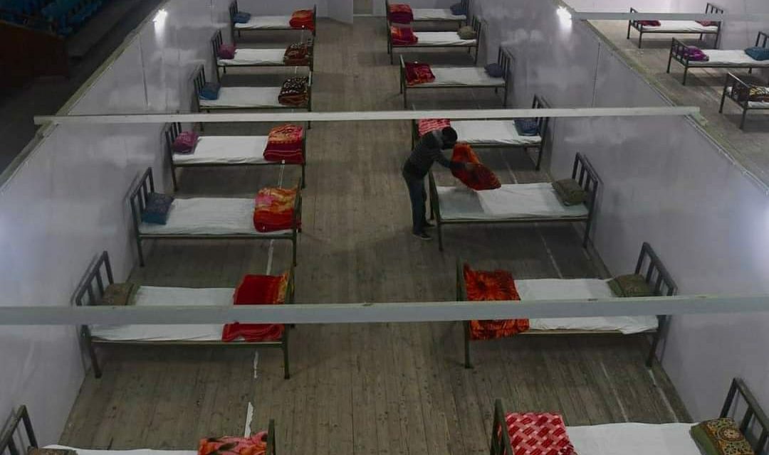 Covid Emergency: Sgr Admin establishes COVID-19 centre at Indoor Stadium