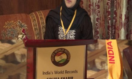 22-year-old J&K author Soliha Shabir adds her name in India’s World Records