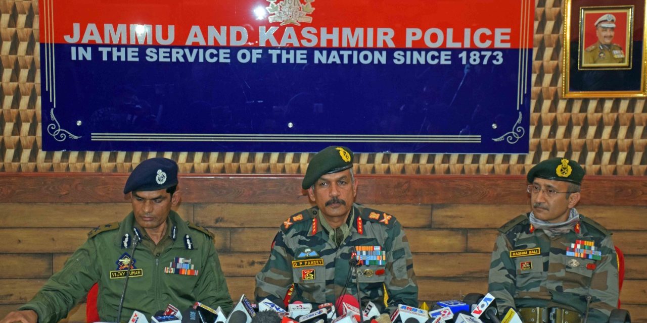 Working on two-pronged strategy in Kashmir: To prevent local militant recruitment, to curb OGW, Social media network used for radicalization, says GoC 15 Corps D P Pandey