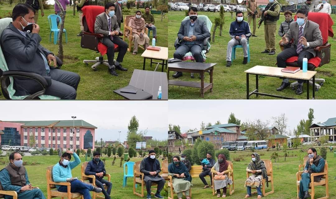 Meeting to discuss Covid-19 containment measures held at Kulgam