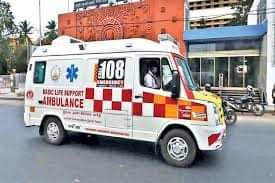 108 ambulances serving the people of JK during Covid