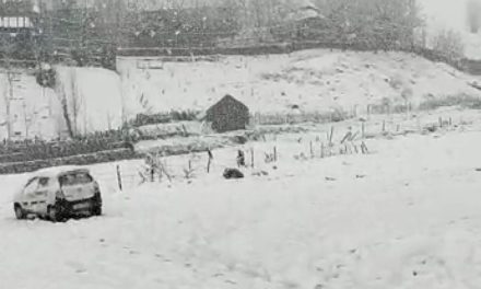Fresh snowfall in higher reaches of Kashmir, rains lash plains
