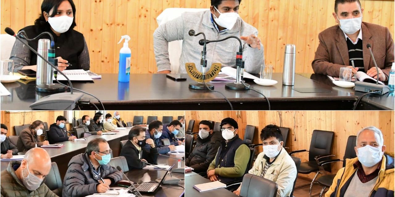 Raju reviews implementation of JJM in Ganderbal 100 percent connectivity of PHTC achieved
