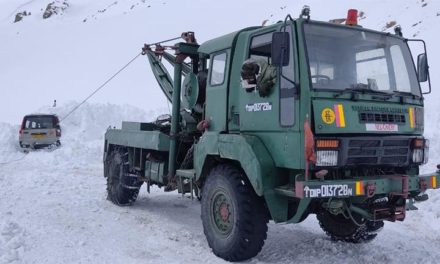 Army’s Siachen brigade rescues 18 civilians, vehicles at Khardung La Top
