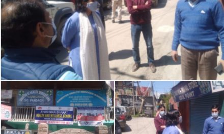 DC Gbl monitors vaccination campaign at various CVCsTakes stock of adherence of Covid SOP