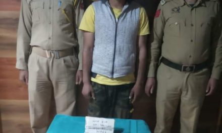 Drug peddler arrested in budgam