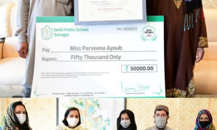 DC Gbl hands over cash prize, merit certificate to  meritorious girl