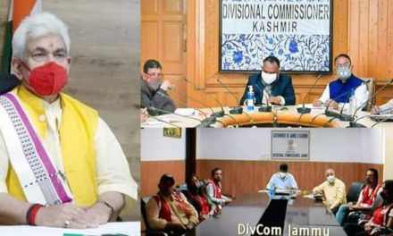 Lt Governor chairs meeting with office-bearers, volunteers of Indian Red Cross Society, J&K