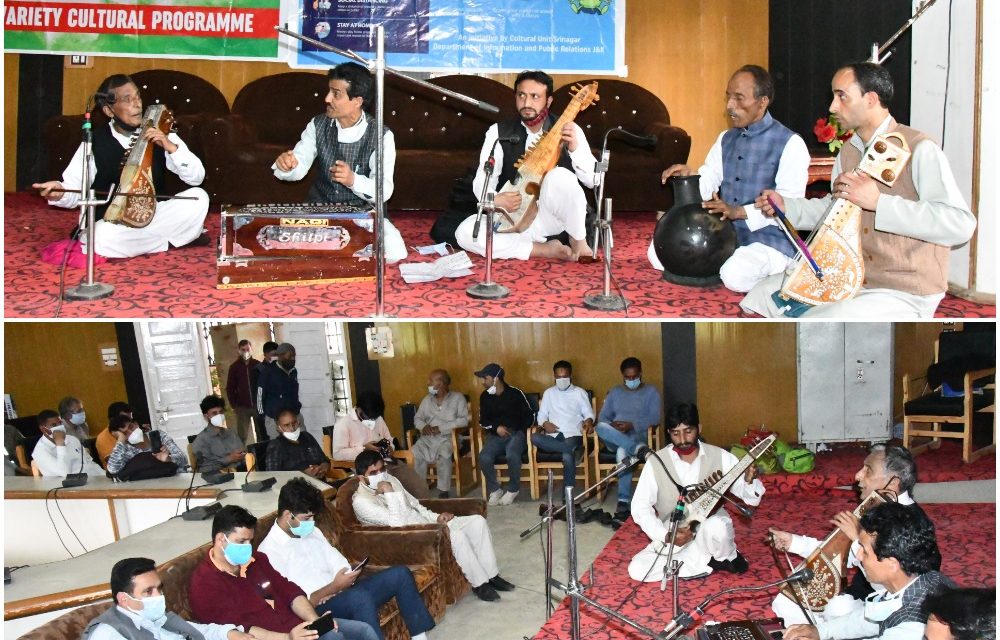 Azaadi Ka Amrut Mahotsav: DIPR organizes Cultural Programme on Covid-19 at Ganderbal