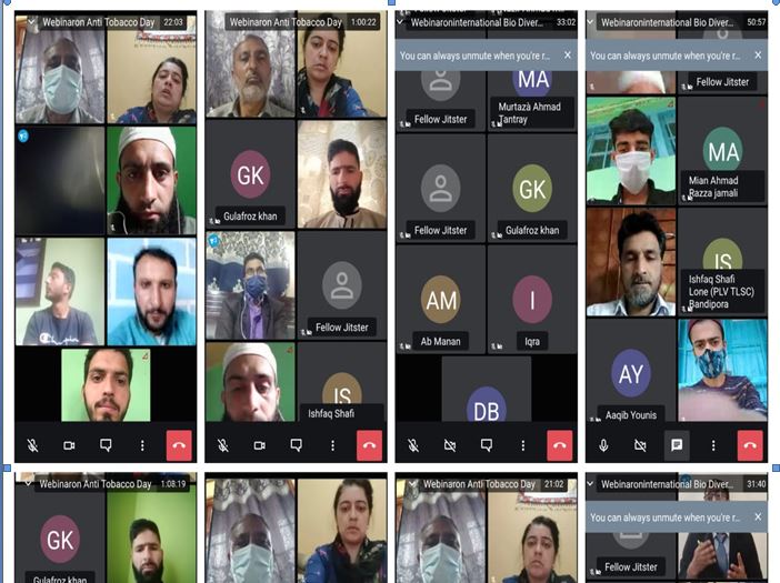 DLSA organises webinars on Bio-Diversity, Anti Tobacco Day