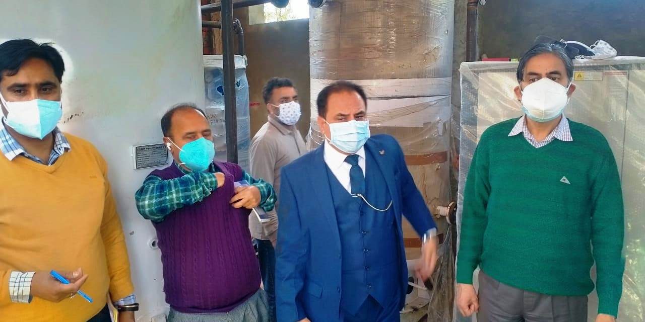 Director health tours Anantnag; reviews covid, non covid preparedness