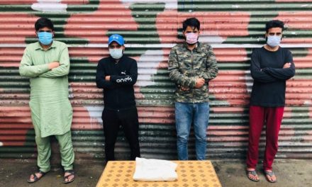 Four chronic peddlers responsible for making youth addict to drugs arrested from North Kashmir’s Sopore