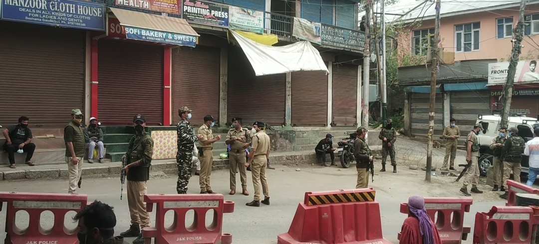 Corona Curfew:Ganderbal Police booked 4 persons for Violates COVID-19 restrictions