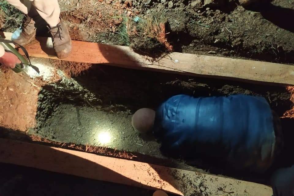 Ashraf Khan Sehraie Laid to Rest in Martyrs Graveyard in Ancestral Village Tekipora Lolab