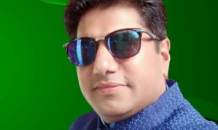 BJP District Incharge IT & Social Media Ganderbal greets people on Jumatul Vida