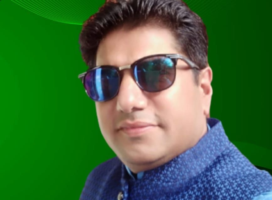 BJP District Incharge IT & Social Media Ganderbal greets people on Jumatul Vida