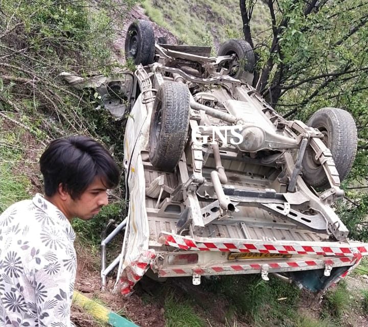 Minor killed, 3 Persons Injured As Vehicles Falls Into Gorge In Poonch