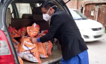 DC Sgr distributes relief kits among widow families in private vehicle