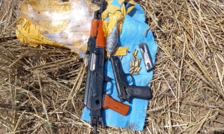 BSF recovers arms and ammunition near Samba border