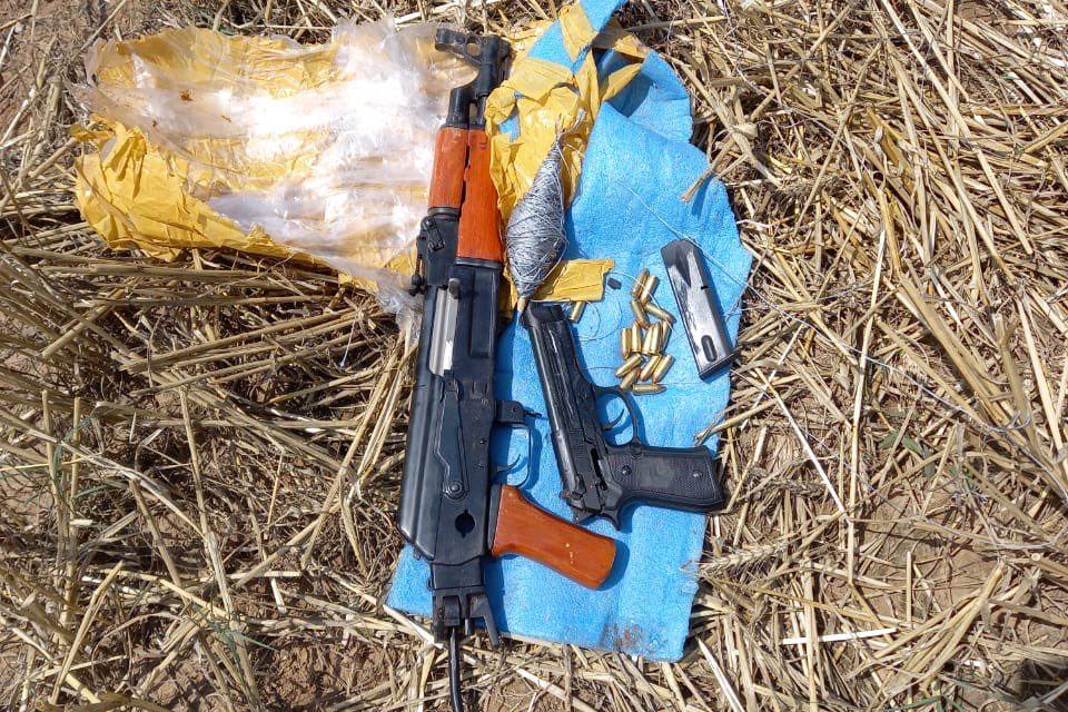 BSF recovers arms and ammunition near Samba border